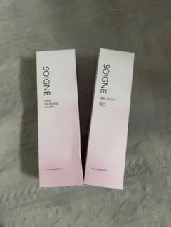 新品未使用SOIGNE ソワーニュ クレンジングメイク落とし 2本セット