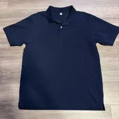 GU ポロシャツ ネイビー XLサイズのサムネイル