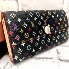 ルイヴィトン マルチカラー ポルトフォイユ サラ 長財布 210 - メルカリ