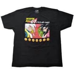 ドラゴンボールGT　Tシャツ　XXLサイズ　黒　アニメTシャツ　オフィシャル