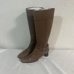 サルヴァトーレ　フェラガモ　レザーブーツ　24〜24.5cm