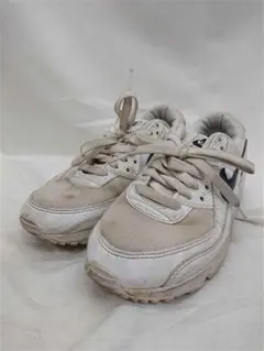 ■ナイキ Nike エアマックス90 ホワイト系 メンズスニーカー 24cm