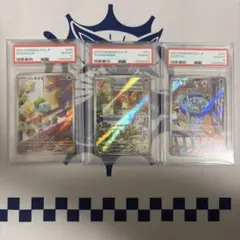 【PSA10連番】ポケモンカード スペシャルデッキセットEX 御三家 AR