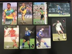 1993 Jリーグサッカーカード カルビー 8枚セット