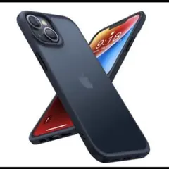 TORRAS　iPhone15用ケース半透明 6.1 インチ 黒