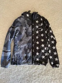 Bristol 星柄 迷彩 ナイロンジャケット S