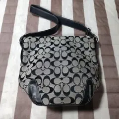 COACH ロゴパターン ショルダーバッグ