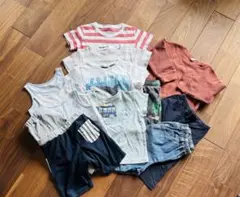 キッズ服 まとめ売り Tシャツ パンツ セットのサムネイル