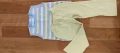 ノースリーブセーター(110cm)とパンツ(100cm)の2点セット