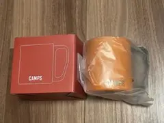 CAMPS ステンレスマグカップ オレンジ★アウトドア＆ピクニックのサムネイル