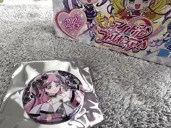 プリキュア おまけ缶バッチ　キッス プリティストア限定　クッキー