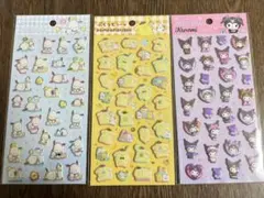 【大人気！！】【品薄】ぷくっとシール　ポムポムプリン　ポチャッコ　クロミ