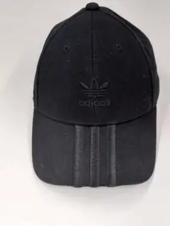 adidas ブラック ベースボールキャップ OSFM