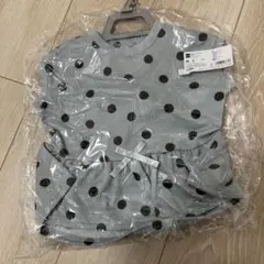 gubaby 女の子　カットソー　半袖　80サイズ　水玉　ドット　未開封