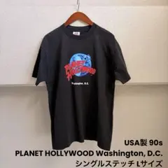 90s Planet Hollywood NASCAR Tシャツ ブラック レア - メルカリ