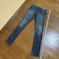 トミーヒルフィガー デニムダークブルーストレッチスキニーデニム　XS