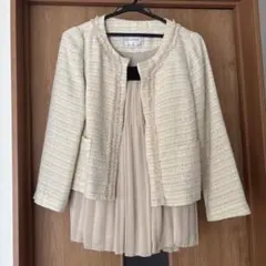 お値下げします　入学式、入園式　ツイード風 ジャケット スカート