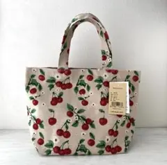 新品　フレンズヒル　ランチバッグ　帆布　ミニトート　サクランボ　チェリー