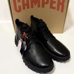 kafuk様戦用 初期CAMPER カンペール ハラコ デザートブーツ 黒サイズ