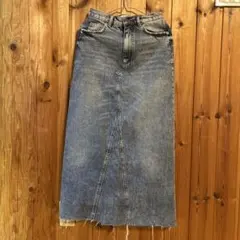 ZARAデニムロングスカート