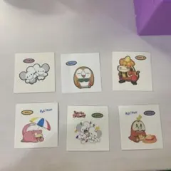 ポケモンパン　シール　モクロー　ホゲータ　ヤドン　イッカネズミ　ハロウィン　限定