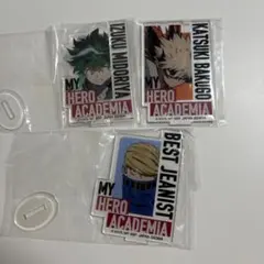 僕のヒーローアカデミア 一番くじ　アクリルスタンド 3個セット