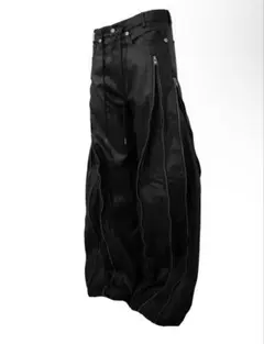 【Rosen Kreuz】ZIP WIDE BAGGY PANTS