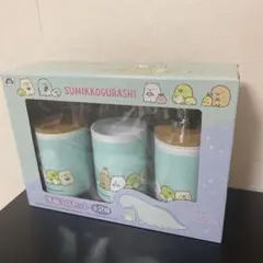 すみっコぐらし 洗面3点セット ミントグリーン