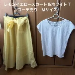 フレンチスリーブＴ　フレアスカート　コーデ売り　まとめ売り　2点セット