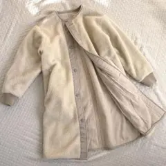 ボアコート 冬アウター ナチュラルベージュ B:MING by BEAMS