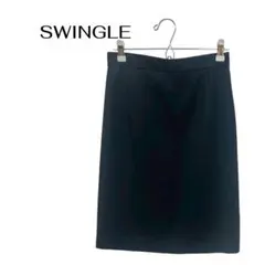 B1018SWINGLE 膝丈 タイトスカート オフィスカジュアルフォーマルのサムネイル