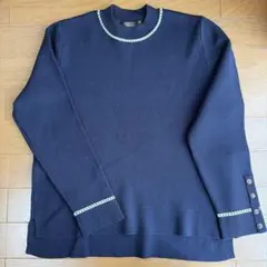 Reflect ネイビー クルーネックセーター サイズ9
