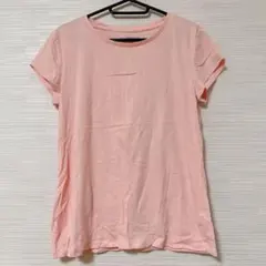Liz Claiborne ピンク 半袖Tシャツ Lサイズ シンプル 無地