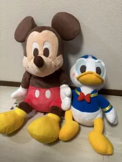 ミッキーマウスとドナルドダック ぬいぐるみセット