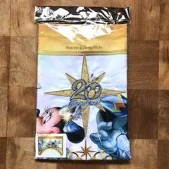 タペストリー 東京ディズニーシー２０周年 外袋破れあり 匿名配送