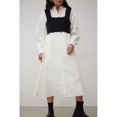 ビスチェセット シャツワンピース Sサイズ