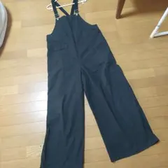 ブラック サロペット オーバーオールのサムネイル