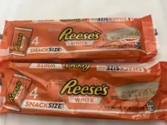 リーシーズ２袋Reeses リーセス チョコレート　ホワイトのサムネイル