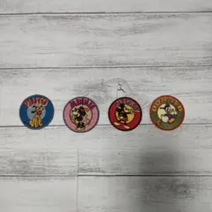 ディズニーキャラクター刺繍パッチセット
