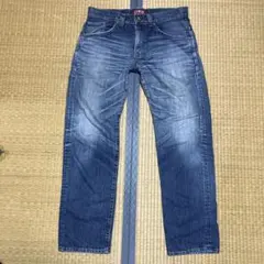 仁*八様 エドウィン 424XVヴィンテージ加工 ストレートデニム ヒゲ サイズ
