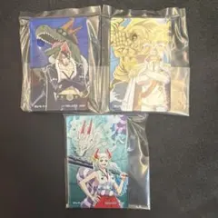 3点セット ルフィ 一番くじ ワンピース 悪魔を宿す者達 G賞 アクリルブロック