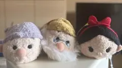 ツムツム白雪姫キャラクター3個セット