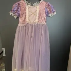 パープル プリンセス風ドレス