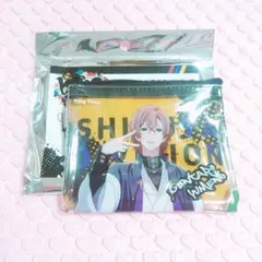 ヒプノシスマイク　ヒプマイ　サンキューマート　クリアフラットポーチ　夢野幻太郎