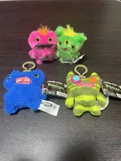 FUGGLER（ファグラー）ぬいぐるみキーホルダー 4点セット