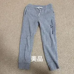 110cm TOMMY HILFIGER グレー スウェットパンツ