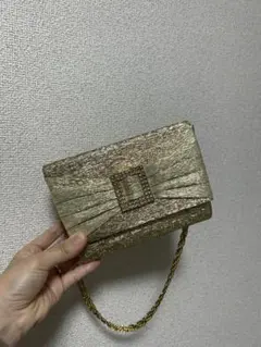 ゴールドパーティーバッグ
