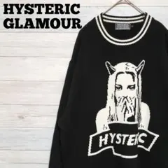 【極美品L】HYSTERIC GLAMOUR ニットセーター デビルガール