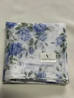 valentino garavani ヴァレンティノガラバーニハンカチ ブルーのサムネイル
