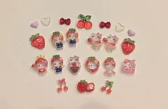 いちごキティネイルパーツセット